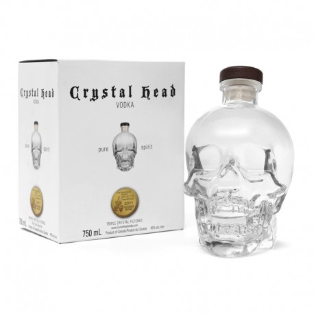 Vodka Cristal Head